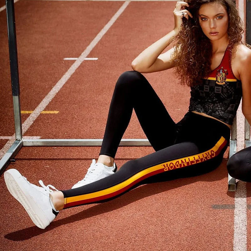 

new hot style girls new slim woman leggings ankle-Length letter print casual comfortable elastic female leggings