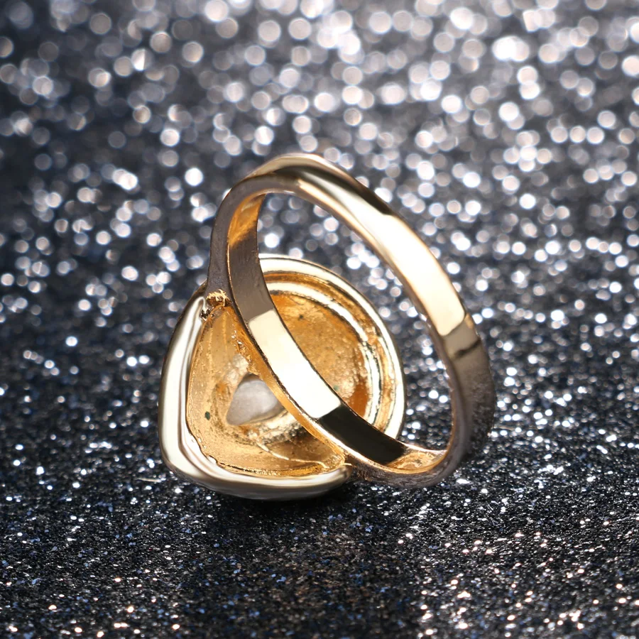 Glamour Women Jewelry Water Drop Multicolour Crystal Rings Big Size Rings 11 Wedding Ring Vintage Jewelry