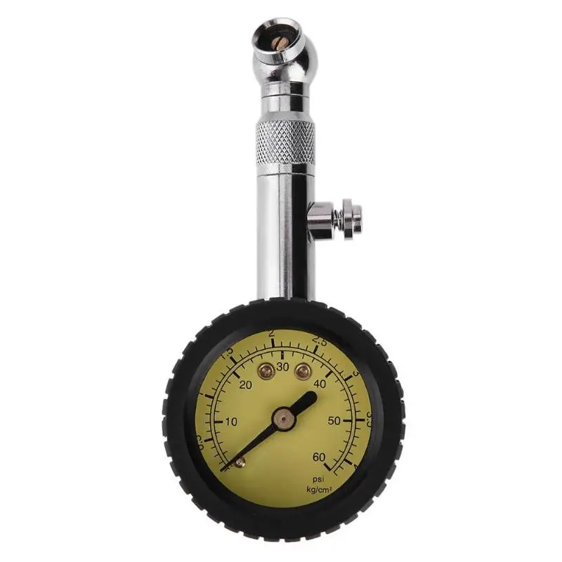 

0-60psi Car Motorcycle Tire Air Pressure Gauge Dial Meter Tester Diagnostic Tool For Vehicles Bicycle Moto Auto Car Accessaries