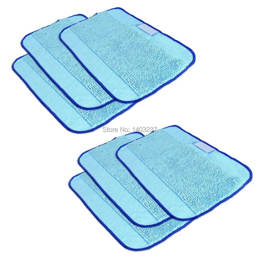 

6-Pack Microfiber Cleaning Cloths,Pro-Clean Mopping Cloths for Braava Floor Mopping Robot 380 380T 320 Mint 4200 4205 5200 5200C
