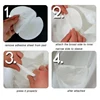 200X ( 100 Pairs ) Summer Deodorants Cotton Pads Underarm Armpit Sweat Pads Dress Disposable Stop Sweat Shield Guard Absorbing ► Photo 2/6