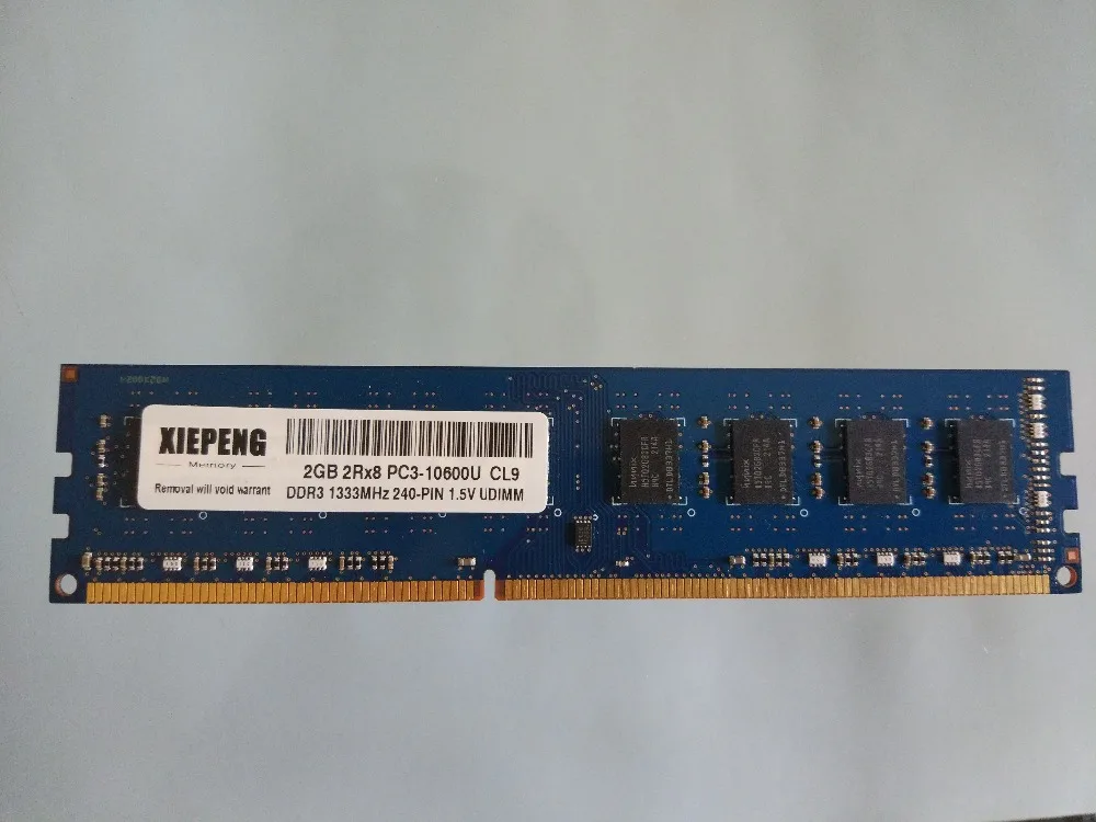 Настольная память 4 Гб 2Rx8 1333 МГц DDR3 8g 2 pc3 10600 RAM 240 контактный UDIMM|Оперативная память|
