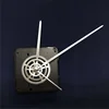 Mécanisme d'horloge murale silencieuse, axe court, mouvement d'horloge à Quartz, pointeur métallique, plaque silencieuse, axe de filetage dédié, axe de 12mm avec crochet ► Photo 1/6