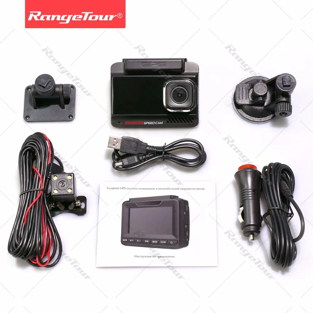 Россия 3 в 1 Автомобильный dvr Радар детектор gps Dash Cam FHD 1296 P видео рекордер
