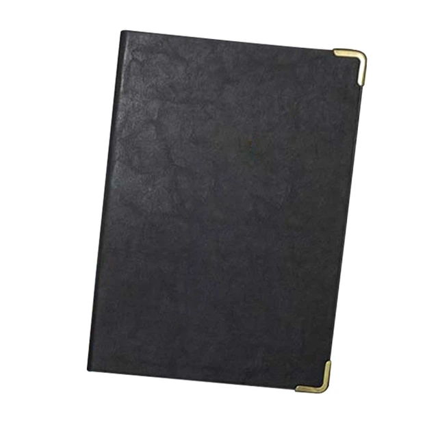 100 pcs lot leather menu cover restaurant menu holder coffee ktv