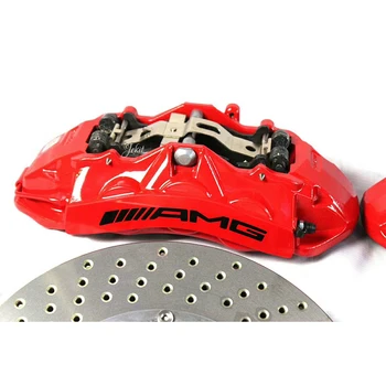 

Car modified High quality 355*32mm brake disc for bmw x5 e53 for AMG big 6 pots red brake caliper