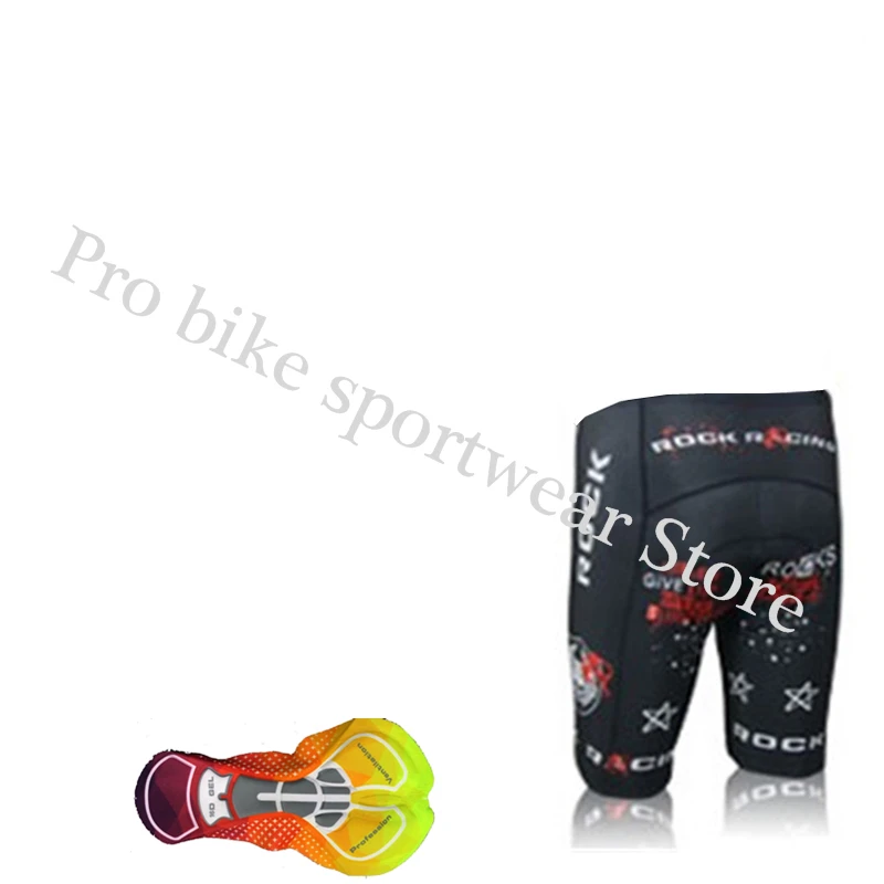 ROCK Racing, летняя мужская футболка для велоспорта, комплект с коротким рукавом, дышащие шорты, одежда для велоспорта, Hombre Ropa Ciclismo Maillot - Цвет: Shorts 14