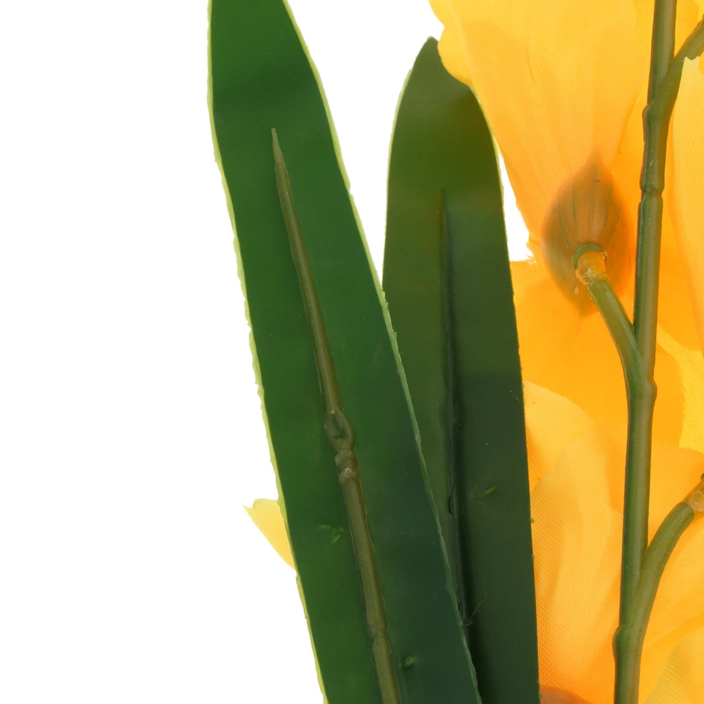 Artificial Gladiolus Spray for Home Wedding Party Restaurant Office & Birthday Party Event Decoration Arrangement Decor Supply 