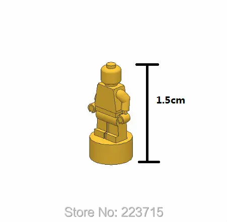 

*Minifig Statue* 20pcsDIY enlighten block brick part No.90398 Compatible With Other Assembles Particles