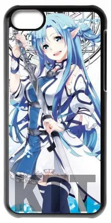 21 Меч Art Online Тпу Nero сотовый телефон сумки чехол для 4S 5C 5S SE 6 S 7 Plus IPOD Samsung Galaxy S3 край