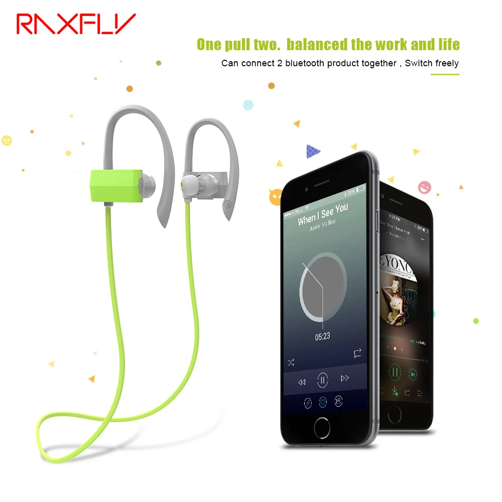 

RAXFLY G18 Mini Sport Wireless Bluetooth Earphone For iPhone For Samsung For Xiaomi Redmi 3 Pro 5 5s Hifi Phone Accessories