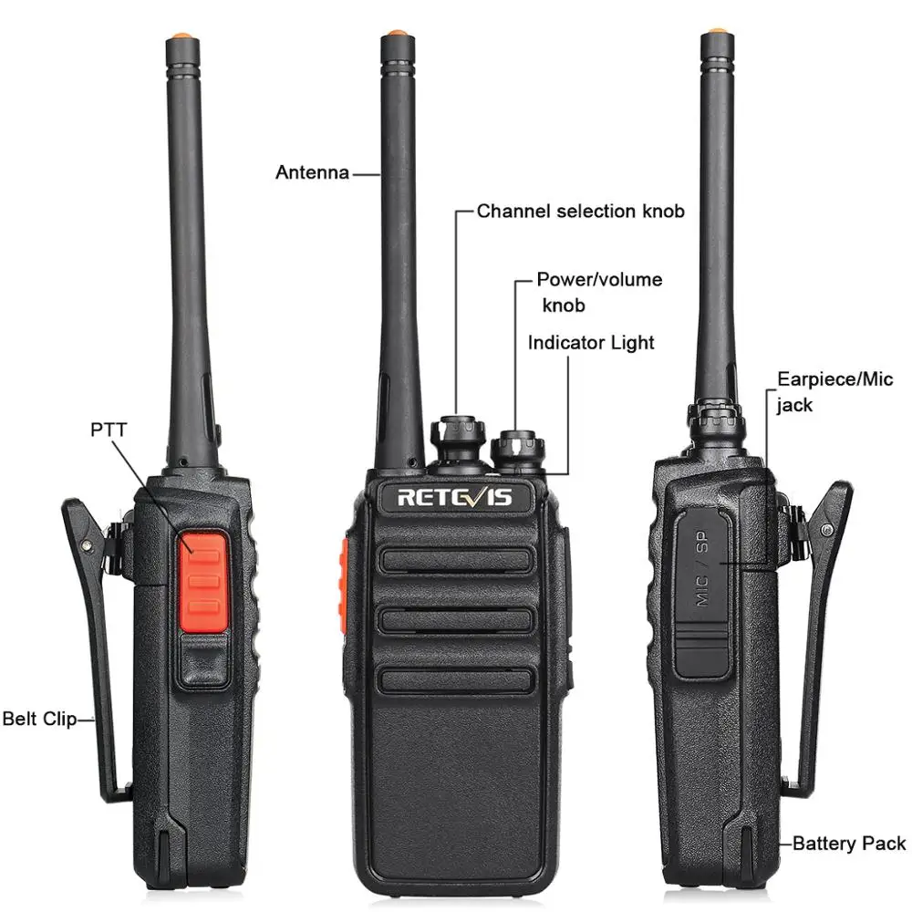 6 шт. Retevis RT24/H777S рация+ шестиполосное зарядное устройство PMR радио UHF VOX портативный двухсторонний радиоприемопередатчик