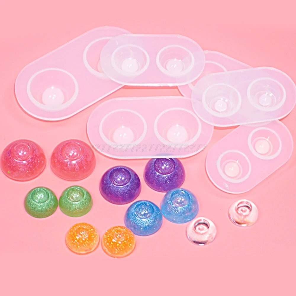 

Mini 3D Doll Eyes Shape Epoxy Resin UV Glue Crafts Silicone Mold Creative DIY Art Pendant Brooch Tool Mr18 19 Dropship