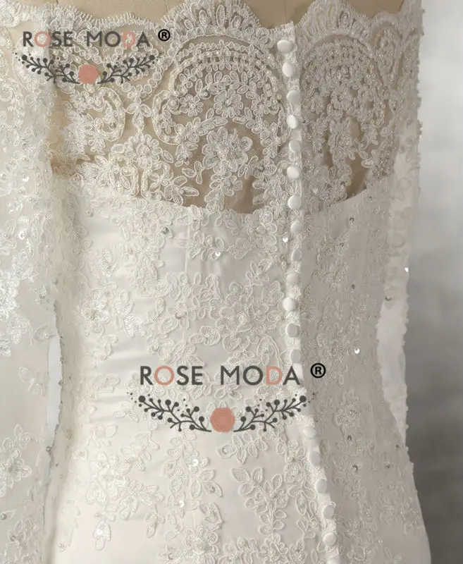 boat neck wedding dresse