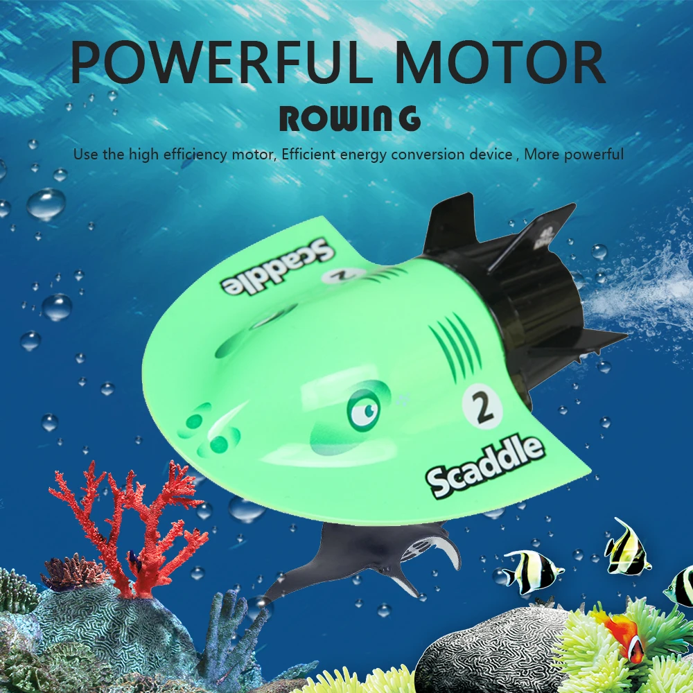 

Mini RC Submarine RC Boat RC Toys Remote Control Ship Fish Diving Christmas Gift for Kids Gifts Boys