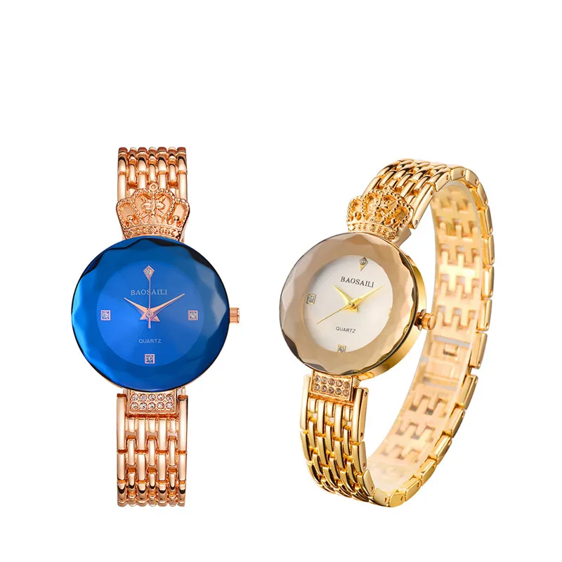 2 шт/лот Роскошные брендовые Кварцевые часы Женские уникальный алмаз золотой браслет часы модные повседневные женские наручные часы Reloj Mujer 30