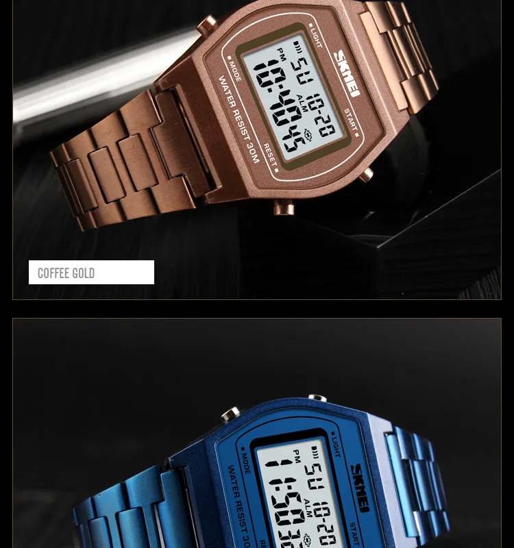 SKMEI мужские спортивные модные часы цифровые часы Секундомер Обратного Отсчета водонепроницаемые наручные часы для мужчин часы мужские Relogio Masculino