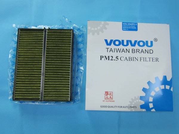 

Cabin filter with PM2.5 founction for hyundai sonata and Tucson 2.7L OEM:87619-3D000 (2 pcs)