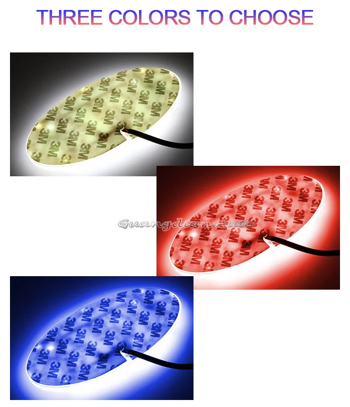 Tcart 1 комплект 13 см x 6,5 см светодиодный задний значок наклейка светильник светодиодный светильник 4D Логотип светильник светодиодный эмблемы для Kia K5 Sorento Soul Forte Cerato