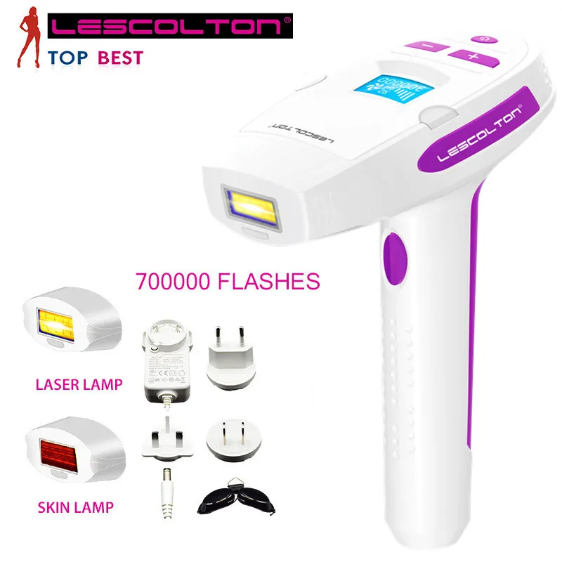 

Epilator Hair Removal Depilador IPL Laser Hair Removal Machine LCD Display Laser Safe Permanent Bikini Trimmer
