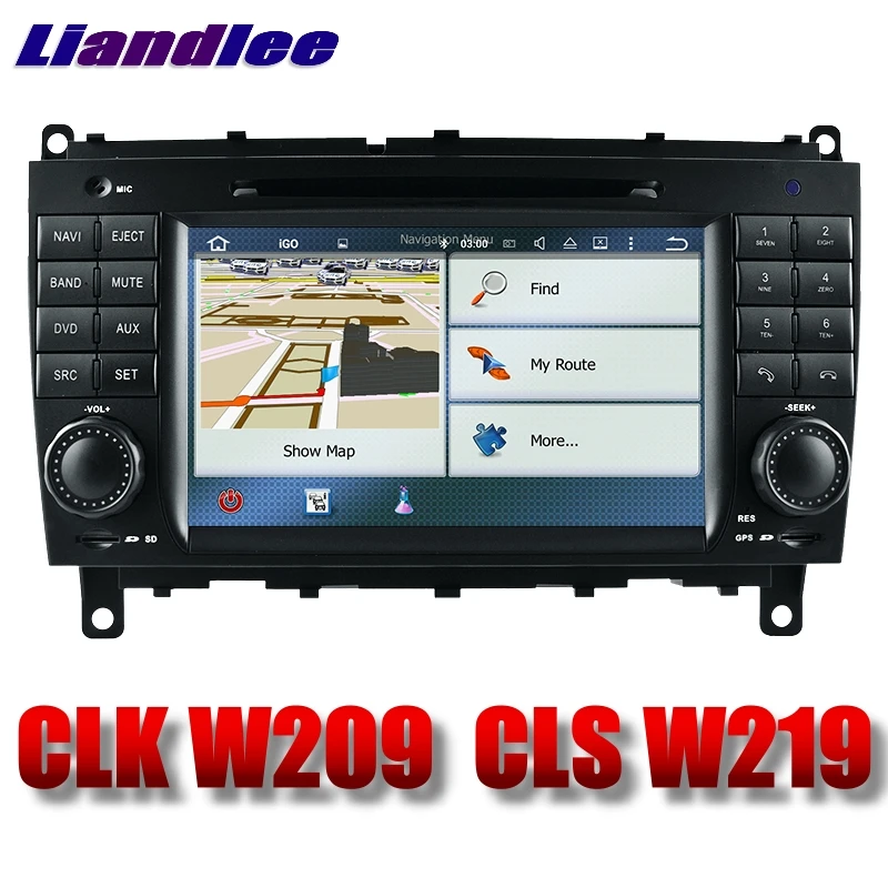 Flash Deal Liandlee Car Multimedia Player NAVI For Mercedes Benz SLK CLK W209 CLS 2004~2012 Touch Screen System Radio TV DVD GPS Navigation 4