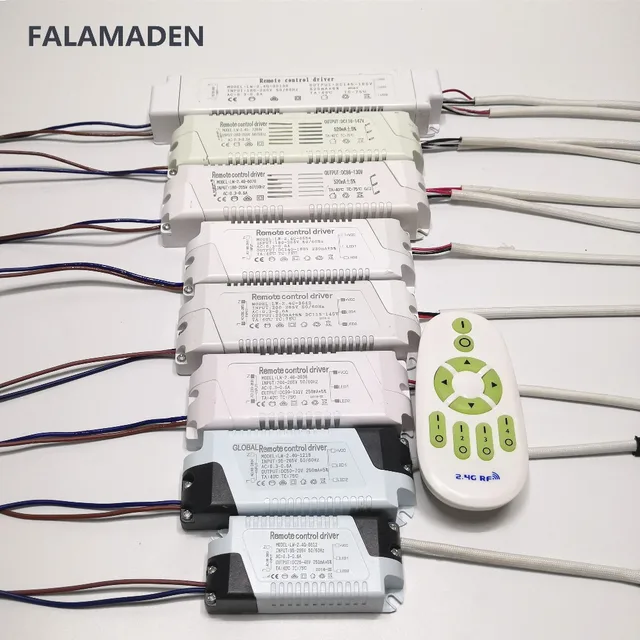 2.4G remote control LED driver lighting transformer for color