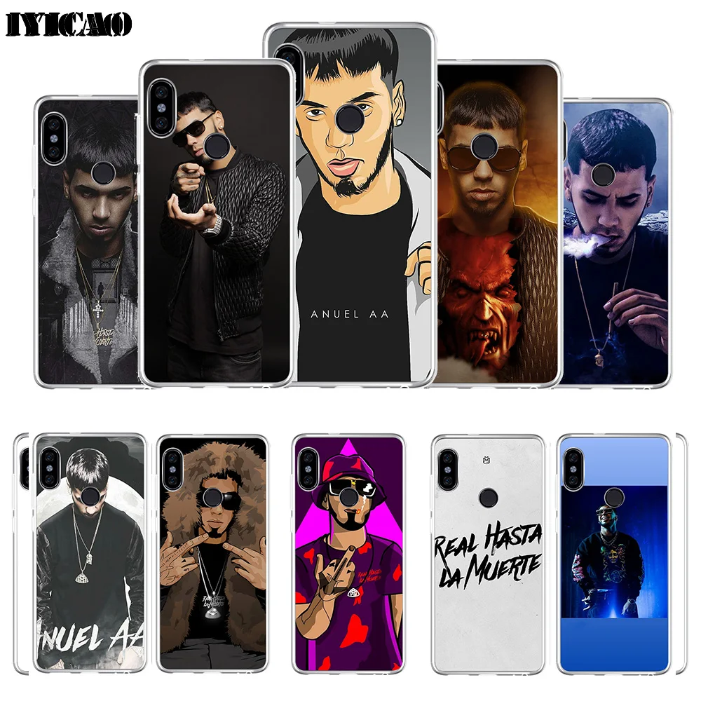 IYICAO Anuel aa Ozuna Мягкий силиконовый чехол для телефона в стиле хип хоп Xiaomi Redmi 4A 5A 6A Note 7