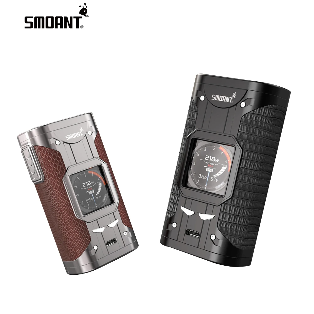 

Original Smoant Cylon TC 218W Box Mod with Ant218 V2 Chip with 1.35 inch TFT color screen Electronic cigarette vape Mod Box