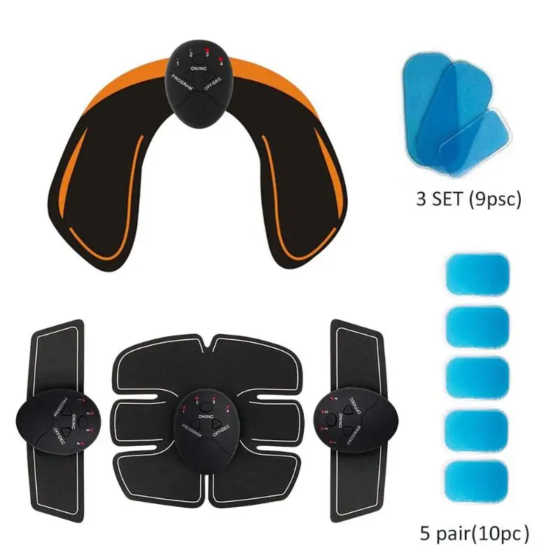 

Smart EMS Hips Trainer Electric Muscle Stimulator Wireless Buttocks Abdominal ABS Stimulator Fitness Body Slimming Massager