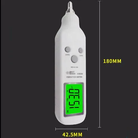 Карманный Виброметр, ручка Вибрационный измерительный прибор анализатор измеряет точность чувствительности акселерометры умный датчик AS63D