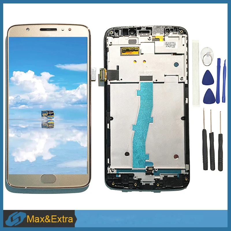 Tested Top Quality 5.0&quotFor Motorola Moto E4 XT1762 XT1766 XT1763 LCD Display With Touch Screen Digitizer+Frame Assembly+Tools |