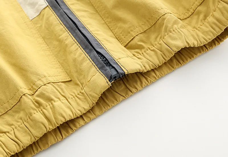 Г. Детская куртка, пальто весенне-осенняя ветровка с капюшоном для мальчиков, верхняя одежда с печворк, одежда для малышей Одежда для младенцев DC161