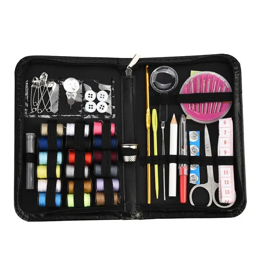 

58 Pack Home Travel Necessary Sewing Kit Cross-Stitch Needlebox Box Storage Box