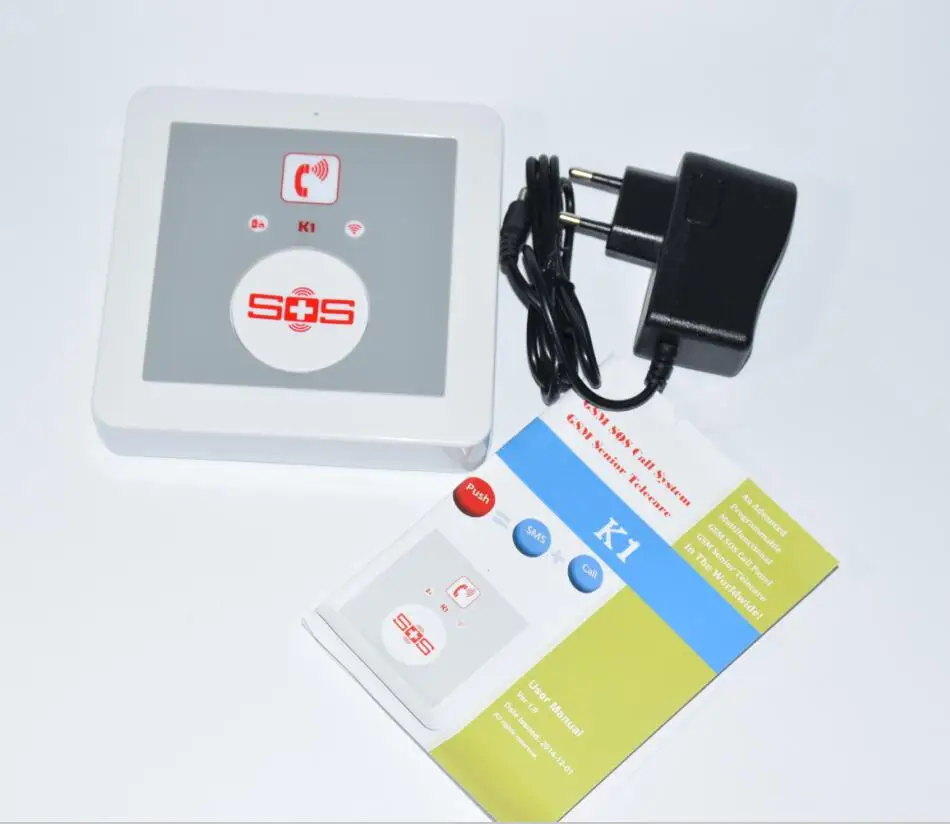 GSM сигнал SOS сигнализация телефонная панель кнопка для пожилых детей бесплатная