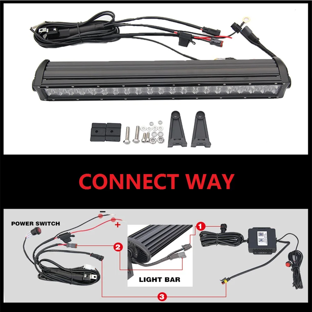 CO LIGHT 22 32 дюймов светодиодный бар 120 Вт 180 рабочий свет комбинированный луч 10 30 в