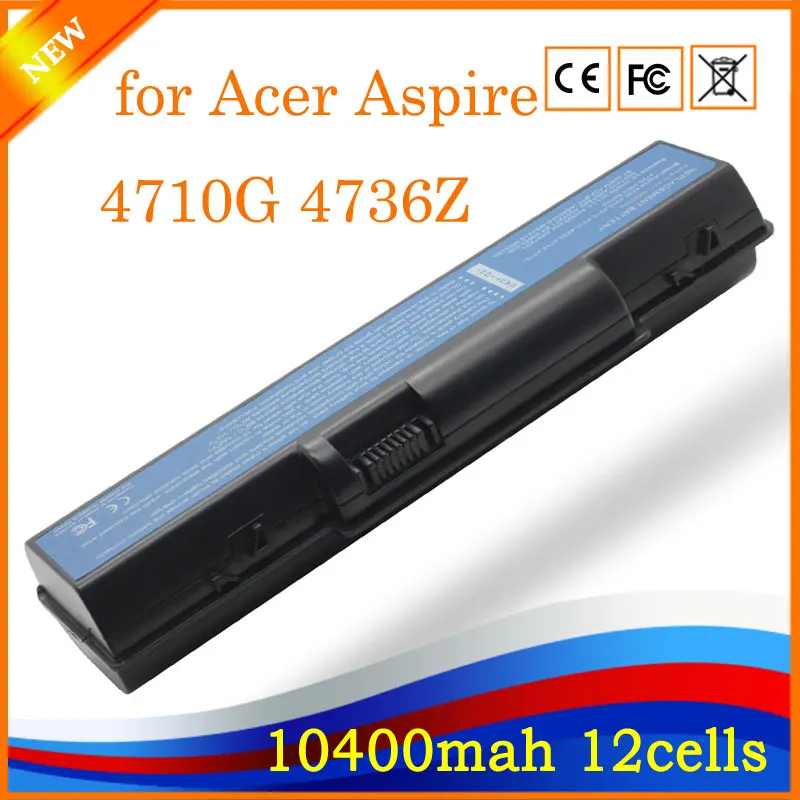 11.1V 10400mah 12cells New Wholesale Laptop Battery for Acer Aspire