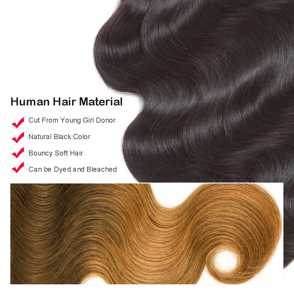Beaudiva Brazilian Hair Weave Bundles With Frontal With Bundles Brazilian Body Wave Human Hair Bundles With Lace Frontal Closure