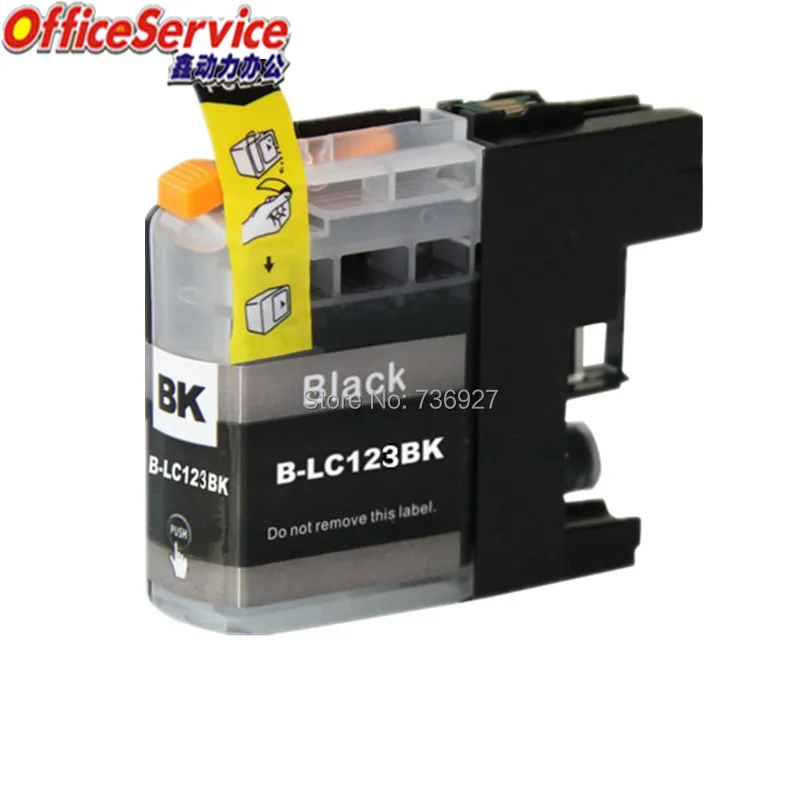 LC121 LC123 совместимый чернильный картридж для принтера Brother MFC J6920DW J470DW J650DW J245 DCP J4110DW