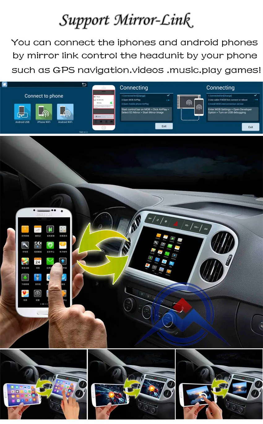 Discount Android 8.1 Octacore  8Core 2G+32G Car DVD Player for Ford Focus 2 Focus II CAR GPS Navigation Radio Bluetooth WIFI maps 8