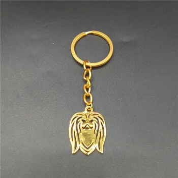 

Unique Handmade Boho Chic Pekingese Pendant Keychain Female and Male Japanese Chin Jewelry Necklace