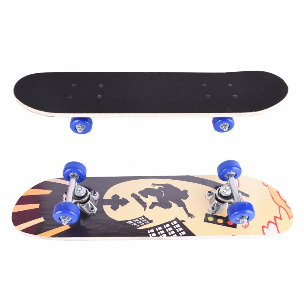 Printing Street Graffiti Style Skateboard Deck For Child Kids Skate 60*15cm