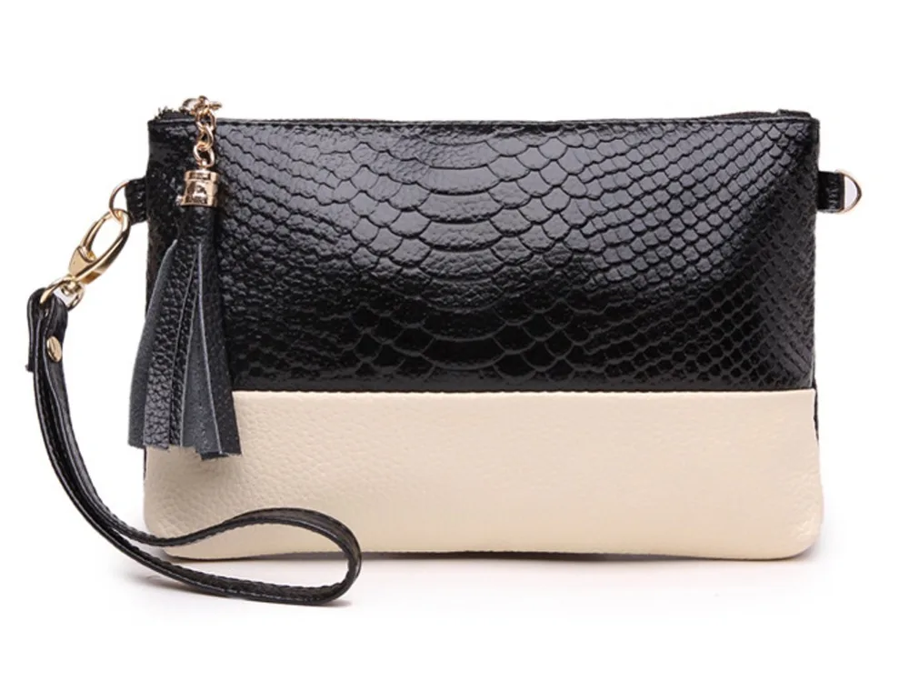 

ZENTEII Women Genuine Leather Mini Clutch Shoulder Bag