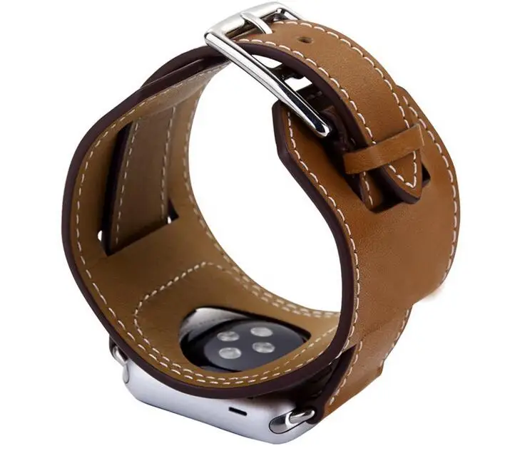 Соединяющий ремешок браслета с разъемом для iWatch серии 4 3 2 1 кожаный ремешок для Apple Watch Band 42 мм 38 мм 40 мм 44 мм