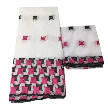 

Swiss lace fabric 2018 heavy beaded embroidery African lace fabrics 100% cotton fabric Swiss voile lace in Switzerland pl68-5