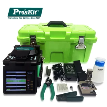 

Pro'sKit High Precision FTTH Fiber Optic Welding Splicing Machine Cutter Optical Fiber Welding Machine Cutting Knife Toolbox