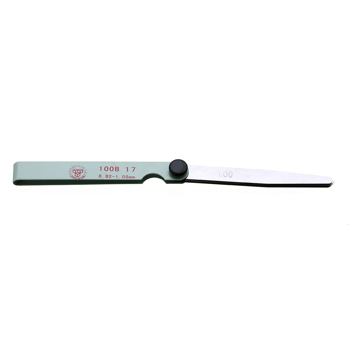 100mm 0.02- 1.0mm Thickness Metric Feeler Gauge 17 Blades Carbon Steel Gauge for Spark Plug Gap Val