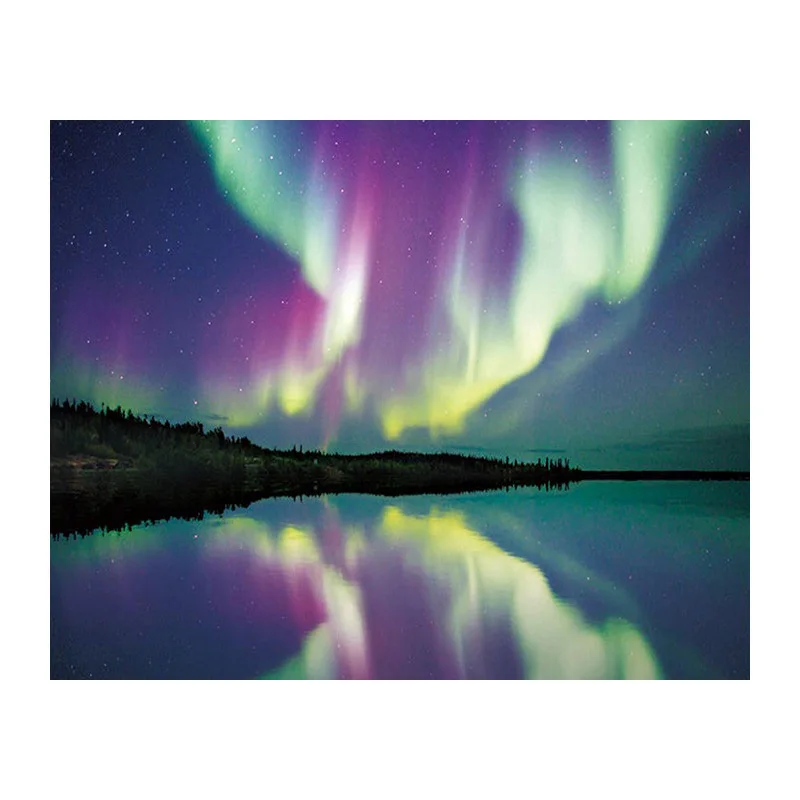 

Full Square drill 5D DIY Diamond embroidery northern lights Diamond Painting Cross Stitch Rhinestone Mosaic decoration WZ