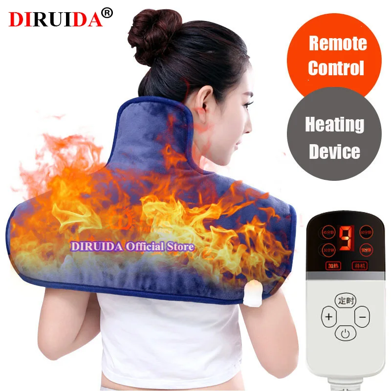 

Electric Heating Shawl Body Massager for Neck back leg Relieve Pain dispels Cold Pad shoulder Hot compress moxibustion shawls