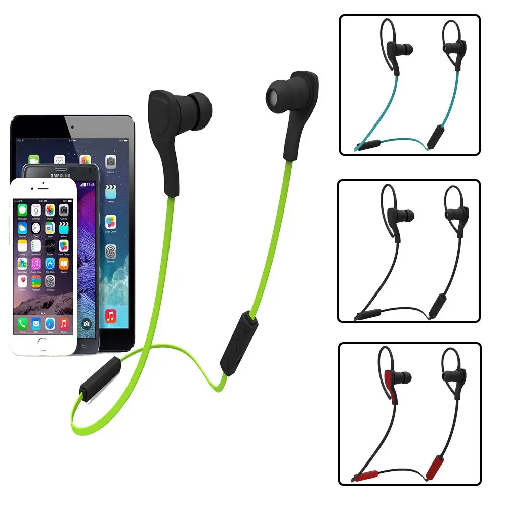 DOITOP Sport Music Earphone Bluetooth Wireless Stereo Headphone Waterroof Handsfree Running Headset With Mic for Smartphone