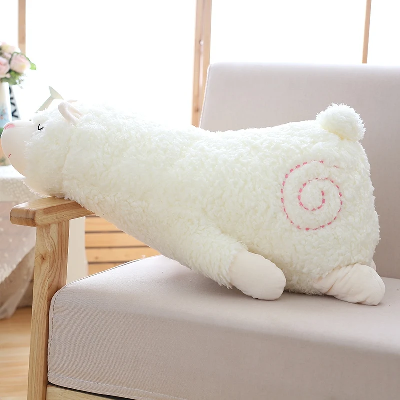 1 шт. 45 см японская плюшевая игрушка Alpacasso мягкие Лежа Игрушки Альпака Куклы